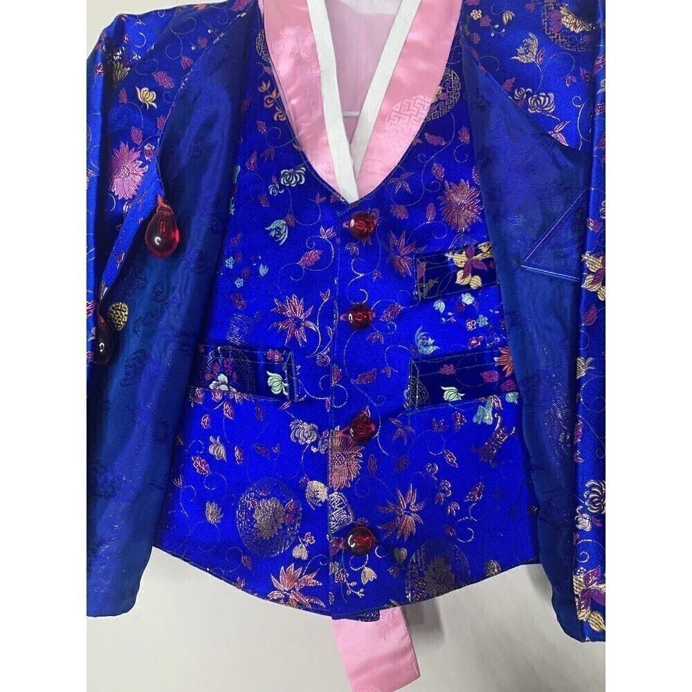 Geisha Girl Japanese Kimono, Jacket & Vest Costume Size XS Handmade